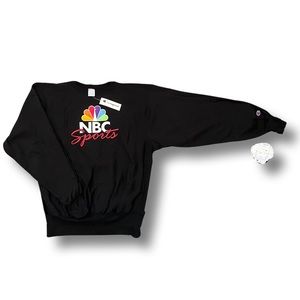 RARE VINTAGE CHAMPION NBC SPORTS PULLOVER/SWEATSHIRT